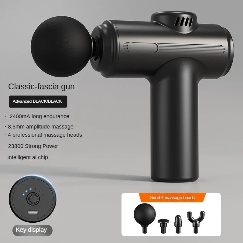 Pistolet de massage musculaire électrique portatif Premium