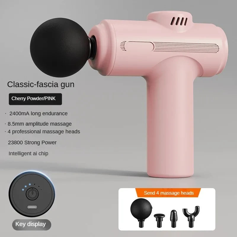 Pistolet de massage musculaire électrique portatif Premium